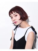 ハネ感がかわいいブラントボブ