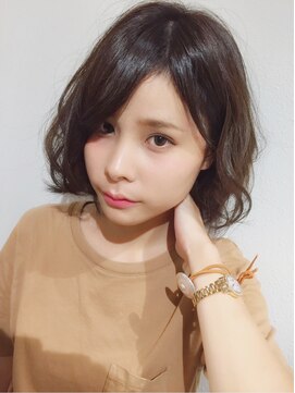 グランボーテ(GrandBeaute) 【GrandBeaute】柔らかグレージュボブ by藤井