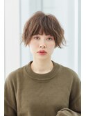 緩めパーマが可愛い！マッシュボブスタイル