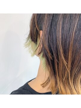 テクライズ 豊橋店(TECHRISE) インナーカラー×エレクトリックリザード