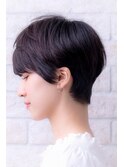 ヘルシーショート、エアリーショート、うざバングの小顔ヘア