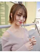 ユアーズ ヘア 恵比寿本店(youres hair) 骨格修正　小顔カット　ショートボブ　イルミナカラー