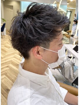 ロンドプランタン 恵比寿(Lond Printemps) マスクを付けててもカッコいい！オトナの刈り上げ×パーマ