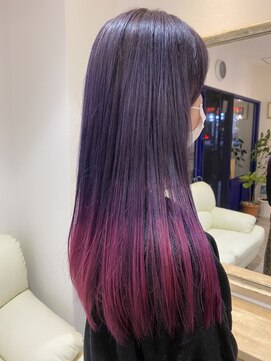サロン ド マゼンタ(Salon de Magenta) グラデーションカラー