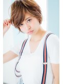 【noahecle銀座】グレージュ似合わせカットエアリーショート