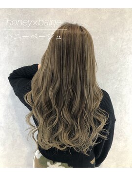 キール 吉祥寺(KIR) プラチナグラデーション、ホワイトブリーチ、シールエクステ