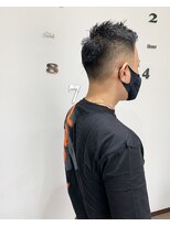 ラポードヘアークラフト(RAPPORD hair craft)&nbsp;アップバングシャドーフェード