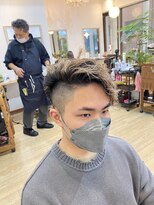 ギフト ヘアー サロン(gift hair salon)&nbsp;かきあげパーマ×ツイスト