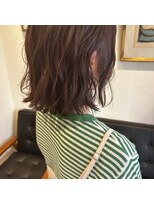 アルマヘアー(Alma hair by murasaki)&nbsp;◎ラベンダーブラウンのボブスタイル◎