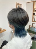 【harurara hair大分/明野】ツーブロック×マッシュウルフ