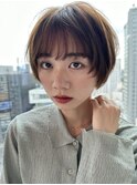 【目黒】20代 30代 ふんわりやわらか丸みレイヤーショート