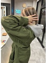 ムード タテマチ(mood tatemachi)&nbsp;アンブレラデザインミルクティー×ダークグレージュ