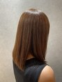 シーインフィニート 清澄白河 現代美術館MOT前店(C∞) 髪質改善縮毛矯正は柔らかい質感で自然な仕上がりになります。