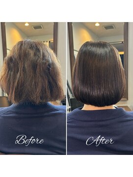 オレオ(O’Leo) 【福岡市東区多の津】大人女性の為の美髪ボブ