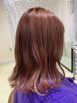 アズール 草加(azule) ハイライト ピンクベージュ