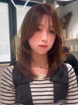 ゼストソエル(ZEST soell)&nbsp;顔周り 韓国 レイヤーカット 立川 学割/e