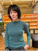 レイヤーカットボブ