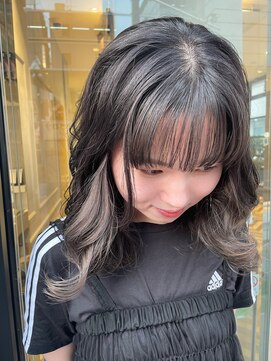 フレイムス ヘアアンドリラックス 大宮東口店(Frames) イヤリングカラー/silver