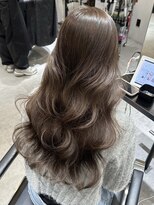 ソヨン 栄2号店(SOYON)&nbsp;ブリーチなしダブルカラー/ミルクティーベージュ/メルティカラー