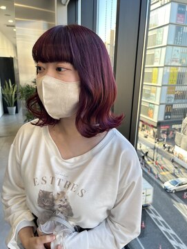 ゴウトゥデイシェアサロン 町田店(GO TODAY SHAiRE SALON) チェリーレッド【町田】