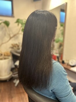 キートスヘアー(kiitos hair)の写真/手触りに感動♪“4stepトリートメント”で、髪の内部から補修し、指通りの良い憧れのうるツヤ髪が手に入る