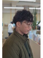 ハニー(HONEY)&nbsp;シャドウパーマ/岡崎メンズパーマ/岡崎メンズカット