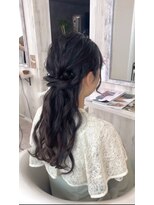 アーザ ヘアー(ASA hair)&nbsp;ハーフアップアレンジ