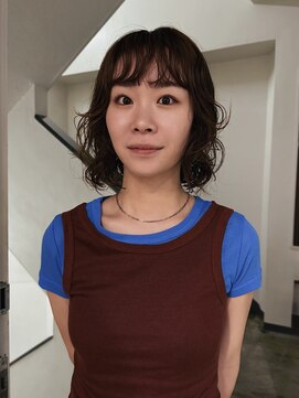 ロジ(loji) レイヤーボブパーマ