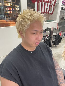 チルチェア 吉祥寺店(CHILL CHAIR) スパイキーショート　<吉祥寺>　<バーバー>