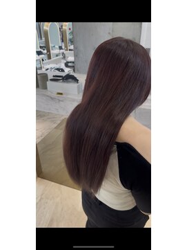 ロンドルピナス 小倉(Lond Lupinus) ブルーブラック/ワイドバング/美髪のススメ/外ハネボブ/北九州/