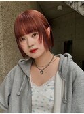 ◎レイヤーボブくびれボブストレートウルフボブウルフカット