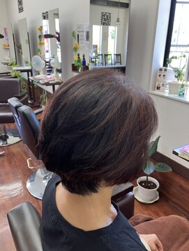 ライフ 中田店 ショートボブ