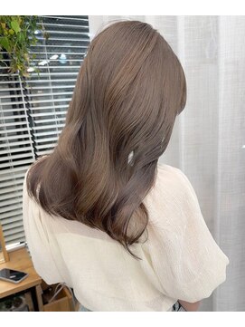 レル(lelu) ヘーゼルベージュ/ブリーチなしの透明感