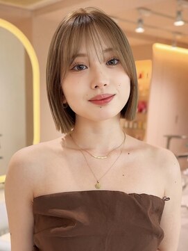 サンドイエナ 横浜店(sand yena) 暗めカラー/髪質改善/マロンベージュ/くすみベージュ/横浜駅