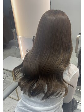 ジーナエス 札幌(Zina S) ブリーチなしミルクティーベージュ