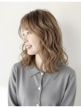 イロ(iro) 似合わせカット+白髪ボカシ+髪質改善
