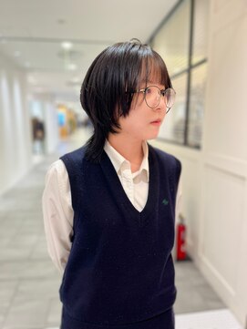 ビーハイブアヴェダ PARCO2店(BEHIVE AVEDA) 初めてのウルフカット【三橋由奈】