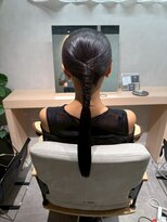 ウルー 六本木店(uruu)&nbsp;【タイトスタイル】六本木/六本木駅/ヘアセット/結婚式/早朝