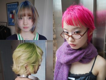 クペウヘイヴン(cope'u HAVEN)の写真/高い技術力で難易度の高いブリーチメニューもお任せ！「今」のキレイだけでなく「未来」まで見据えた提案を