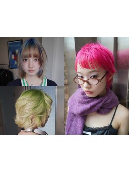 高い技術力で難易度の高いブリーチメニューもお任せ！「今」のキレイだけでなく「未来」まで見据えた提案を