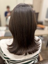 髪質改善ヘアエステサロン オプシア(OPSIA)&nbsp;外ハネ×深めアッシュブラウン