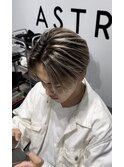 バレイヤージュ センターパート