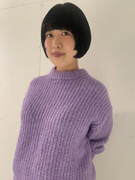 ヘアーアイストゥーレ(HAIR ICI TRE) ミニボブぷつっとカット似合わせカットイメチェン髪質改善