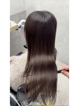 EMANON【ブリーチなしカラー/髪質改善/縮毛矯正/ブリーチ縮毛矯正】 福岡天神 髪質改善 縮毛矯正 酸性ストレート ブリーチ縮毛矯正