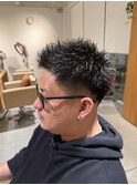 スパイキーショート/刈り上げ