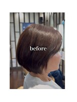 ドゥワドフェアヴィオ(Doigt de fee avvio)&nbsp;【50代】白髪染めやめたい方へショート