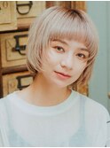 個性的なウルフスタイル