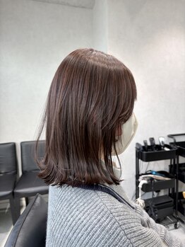 エト 横須賀(eto)の写真/ブリーチなしでダメージレスに赤みを消してくれる！ケアに特化したサロンだから出来る髪質改善カラー♪