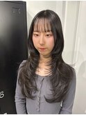 《韓国風くびれハッシュカット》