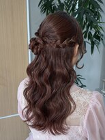 シュシュバイジャガラ 千葉駅北口店(chou chou byJAGARA)&nbsp;ピンク×くるみちゃんヘア【chouchou千葉・千葉駅】